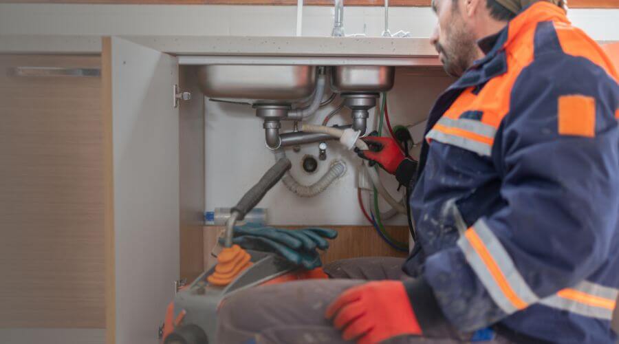 Professional slab leak plumber services in Ebony, VA